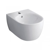 Geberit iCon / 4U Wandbidet mit Überlauf, KeraTect, weiß alpin